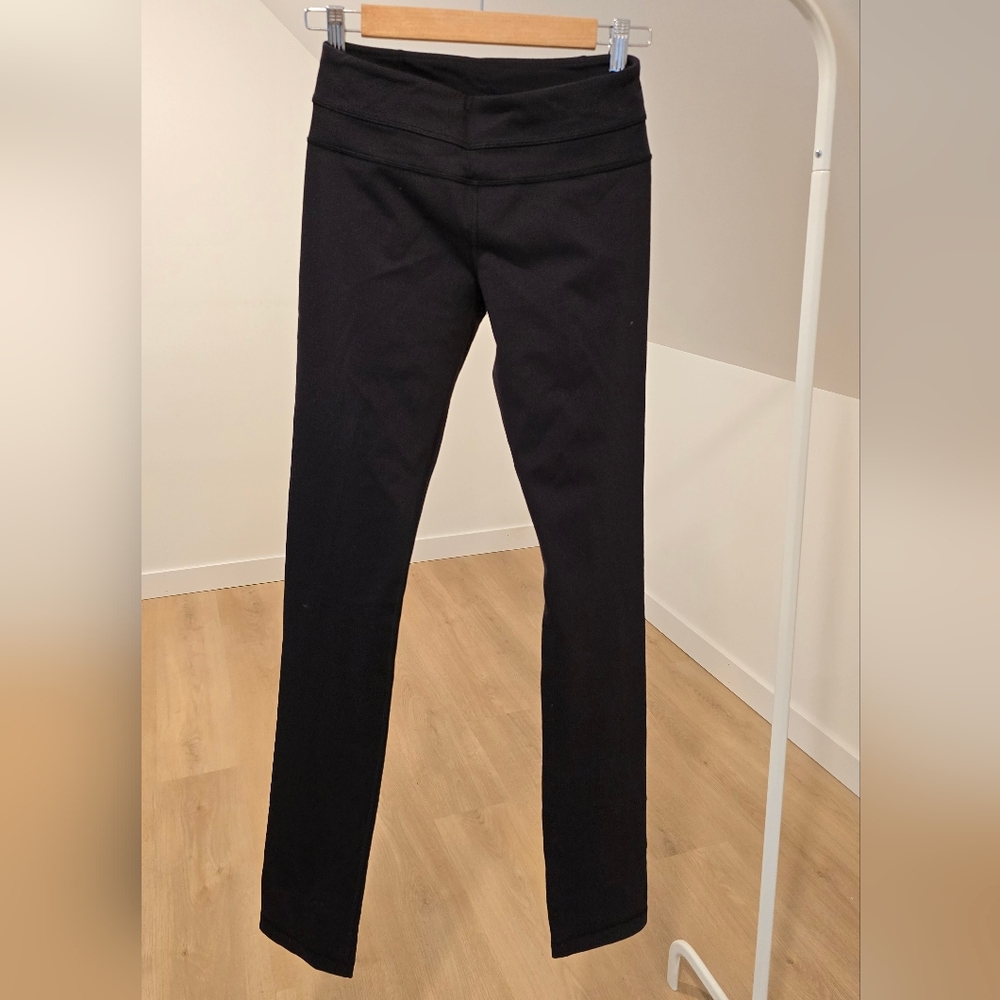 Lululemon Original Style Black Leggings Size 4